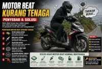 Biang Kerok Motor Beat Akselerasi Lemah dan Cara Memperbaikinya
